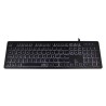 Teclado Acteck Inspire TS425, USB 2.0, Cable 1.5 m, 105 teclas, iluminacion led, AC-932618