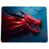 Tapete para Mouse, MousePad Naceb Dragonx Largo Tela Negro