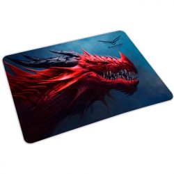 Tapete para Mouse, MousePad Naceb Dragonx Largo Tela Negro