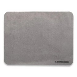 Tapete para Mouse, MousePad Manhattan Mediano Microfibra Gris
