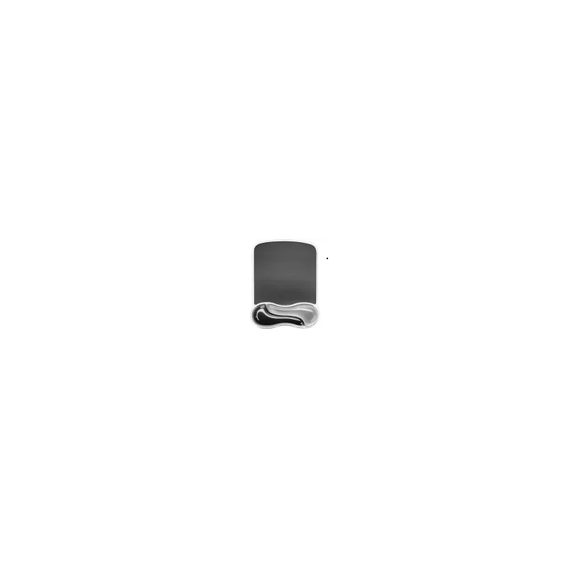 Tapete para Mouse, MousePad Kensington con Descansa Muñecas K62399Us 19.3cm x 24.4 Centimetros Negro, Gris