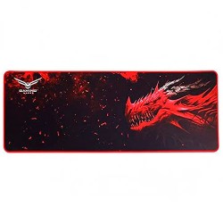 Tapete para Mouse, MousePad Gaming Naceb Na-0948 Dragox Tela Xl Negro, Rojo