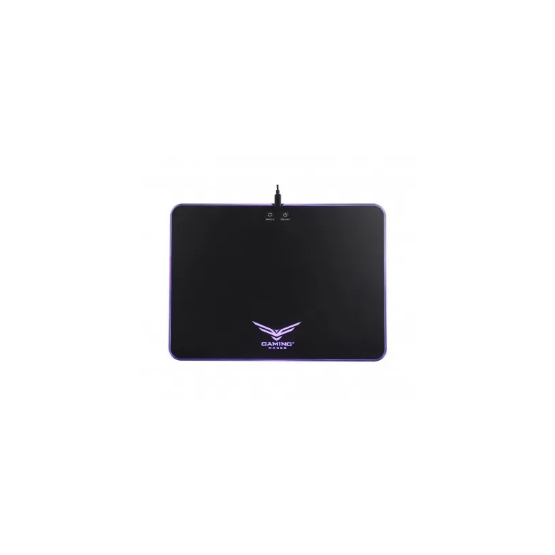 Tapete para Mouse, MousePad Gamer Naceb RGB Mediano Pvc Negro