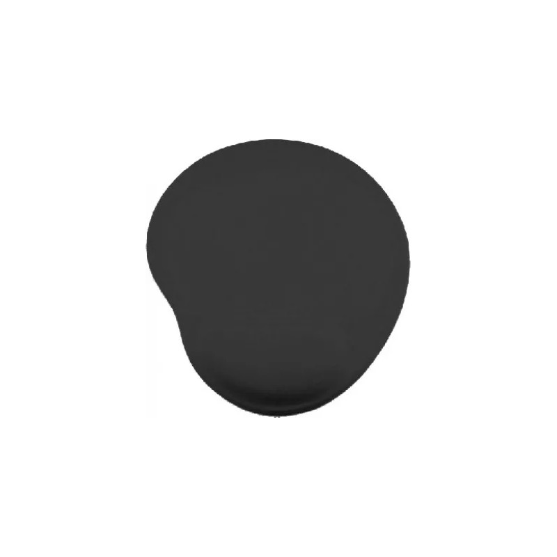 Tapete para Mouse, MousePad Gamer Brobotix con Descansa Muñecas de Gel 20X23cm Grosor 20mm Negro