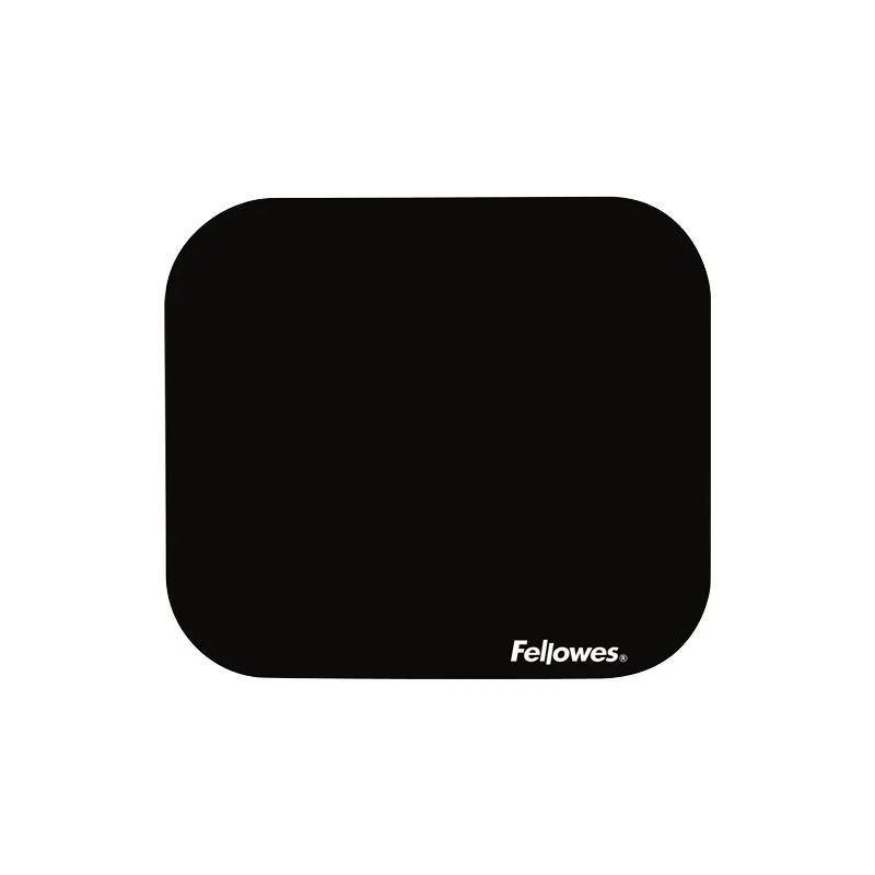 Tapete para Mouse, MousePad Fellowes 58024 Pulgadas 20 x 22.8cm Grosor 4mm Negro