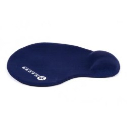 Tapete para Mouse, MousePad con Descansa Muñecas Naceb Na-549 Gel Azul Marino