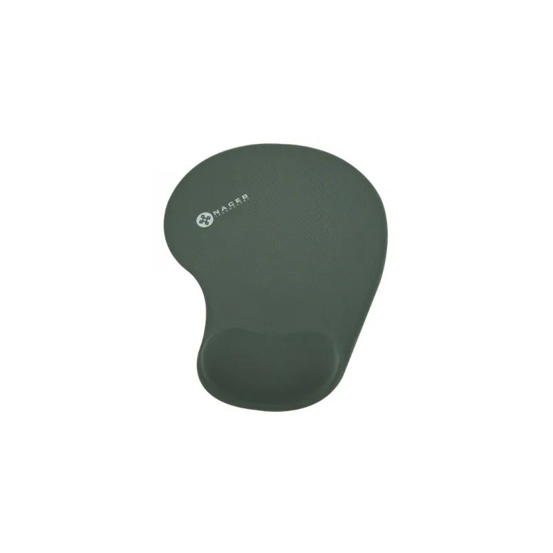 Tapete para Mouse, MousePad con Descansa Muñecas Naceb Gel Gris