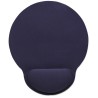 Tapete para Mouse, MousePad con Descansa Muñecas Manhattan Espuma de Gel Azul
