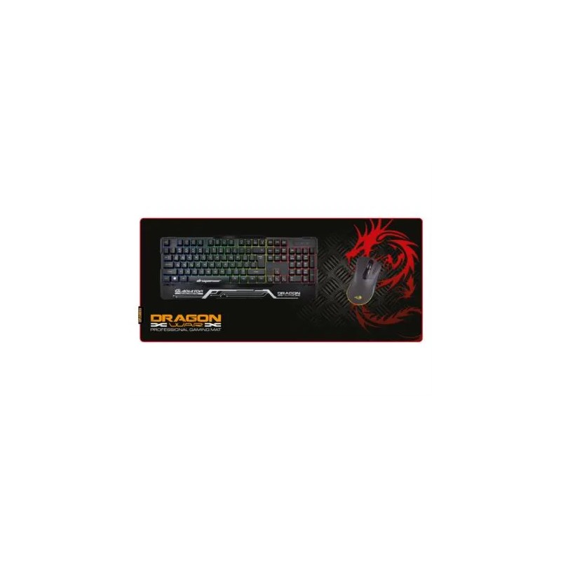 Tapete Gamer Profesional Dragon XT XL para Teclado/Mouse