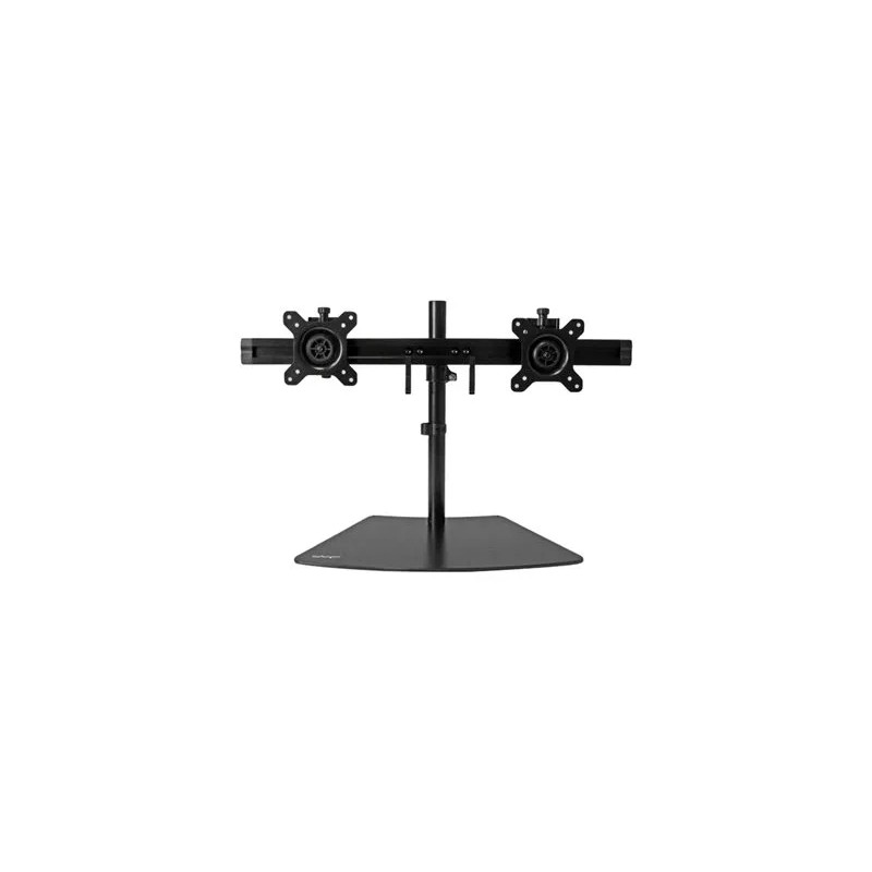 StarTech.com Soporte para Dos Monitores - Base para Dos Pantallas - Base - brazo ajustable - para pantalla LCD - plástico, alumi