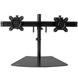 StarTech.com Soporte para Dos Monitores - Base para Dos Pantallas - Base - brazo ajustable - para pantalla LCD - plástico, alumi