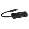 StarTech.com Hub Concentrador Portátil USB 3.0 SuperSpeed de 4 Puertos de 5Gbps con Carga Rápida - Ladrón USB 3.1 Gen 1 Tipo A -