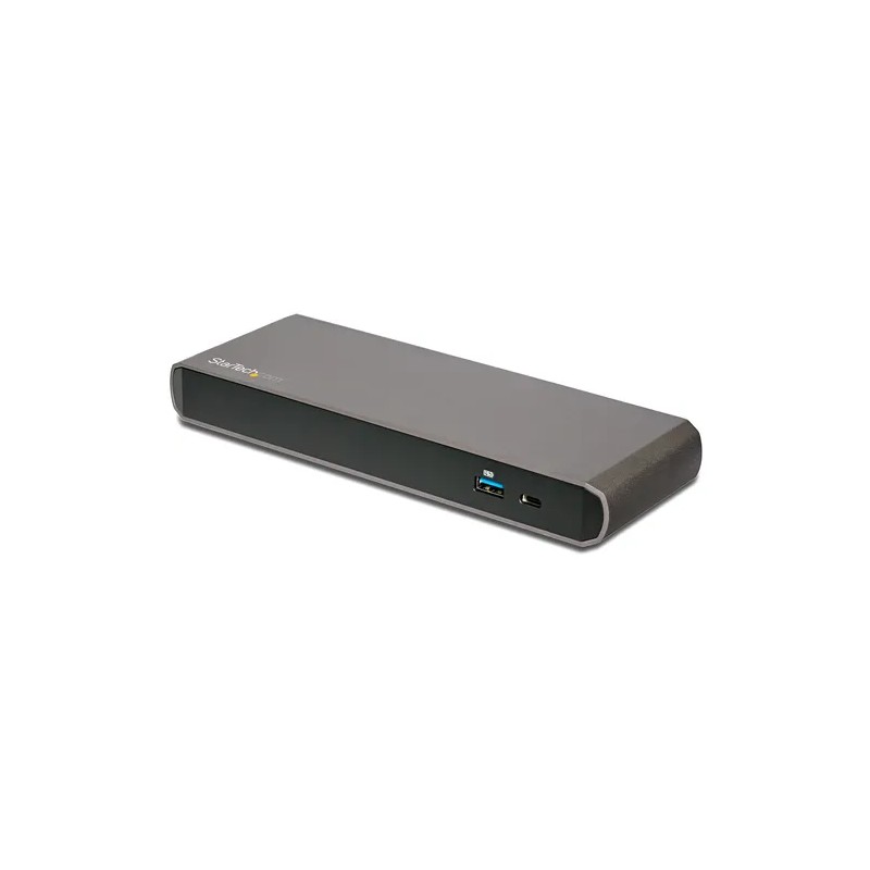 StarTech.com Dock Thunderbolt 3 - Docking Station de Portátil para Dos Monitores DisplayPort 4k de 60Hz - Replicador de Puertos 