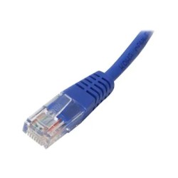 StarTech.com Cat5e Ethernet Cable - 10 ft - Blue - Patch Cable - Molded Cat5e Cable - Network Cable - Ethernet Cord - Cat 5e Cab