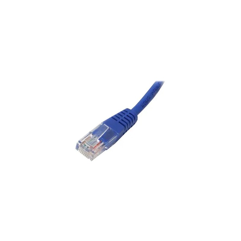 StarTech.com Cat5e Ethernet Cable - 10 ft - Blue - Patch Cable - Molded Cat5e Cable - Network Cable - Ethernet Cord - Cat 5e Cab