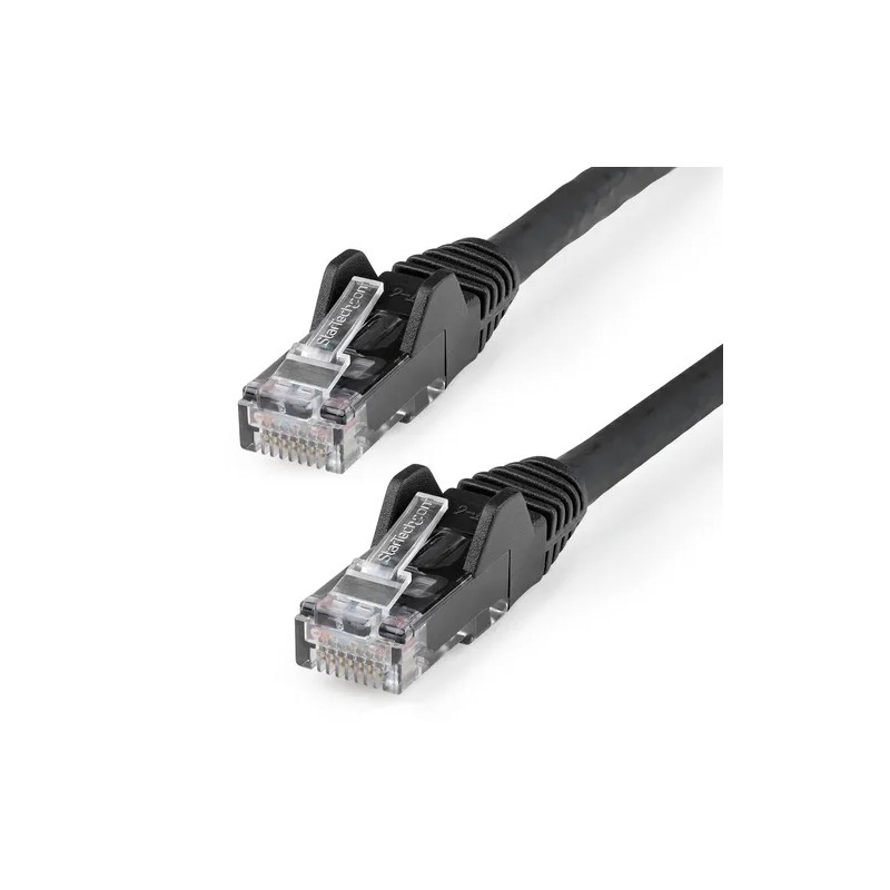 StarTech.com Cable Ethernet CAT6 de 2m - LSZH - Cable de Red de 10 Gigabits de 650MHz y PoE de 100W UTP sin Enganches (Snagless)