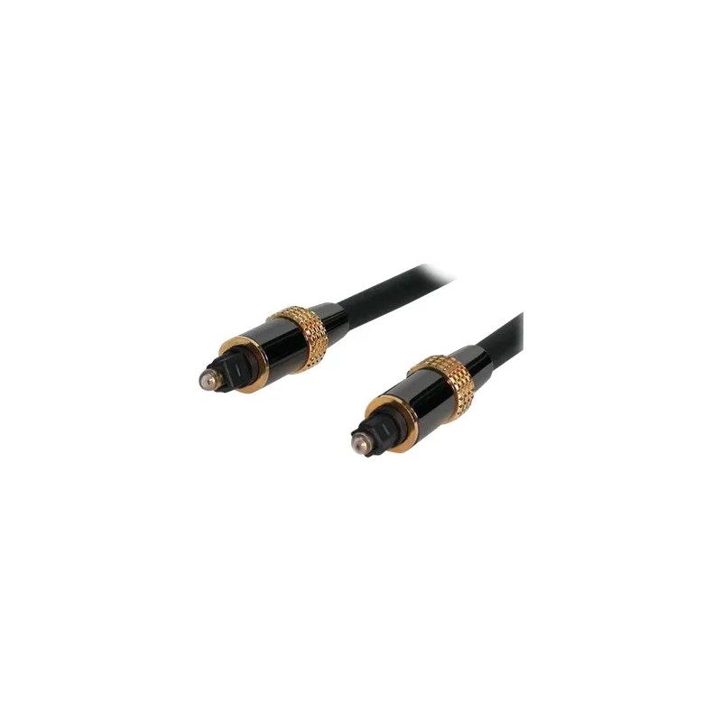 StarTech.com Cable de audio Toslink Digital SPDIF (premium) de fibra óptica (6 m) - Cable para audio digital (fibra óptica) - SP