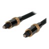 StarTech.com Cable de audio Toslink Digital SPDIF (premium) de fibra óptica (6 m) - Cable para audio digital (fibra óptica) - SP