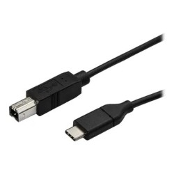 StarTech.com Cable de 3m USB-C a USB-B de Impresora - Cable Adaptador USB Tipo C a USB B - Cable USB - USB-C (M) recto a USB Tip