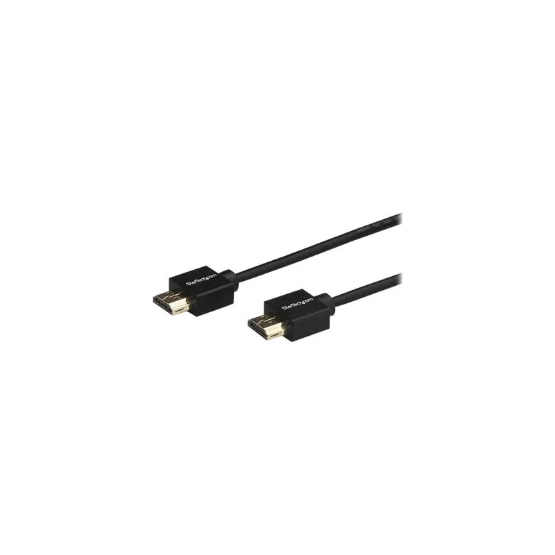 StarTech.com Cable de 2m HDMI 2.0, Cable HDMI Premium 4K 60Hz de Alta Velocidad con Ethernet, Cable HDMI Ultra HDMI, Cable de Ví