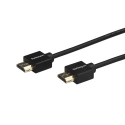 StarTech.com Cable de 2m HDMI 2.0, Cable HDMI Premium 4K 60Hz de Alta Velocidad con Ethernet, Cable HDMI Ultra HDMI, Cable de Ví