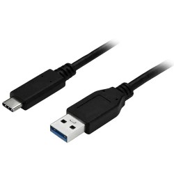 StarTech.com Cable de 1m Adaptador USB A a USB Tipo C - Cable USB-C Macho a Macho - Cable USB - USB (M) a USB-C (M) - USB 3.0 - 