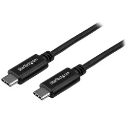 StarTech.com Cable de 0,5m USB-C Macho a Macho - Cable USB 2.0 USB Tipo C - Cable USB - USB-C (M) a USB-C (M) - USB 2.0 - 50 cm 
