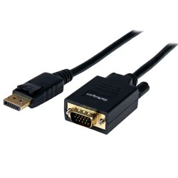 StarTech.com Cable Conversor de 1,8m de Video Adaptador DisplayPort a VGA Convertidor Macho VGA Macho DP 1920x1200 1080p - Cable