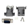 StarTech.com Assembled DB9 Male Solder D-SUB Connector w/ Plastic Backshell - Conector serie - DB-9 (M)