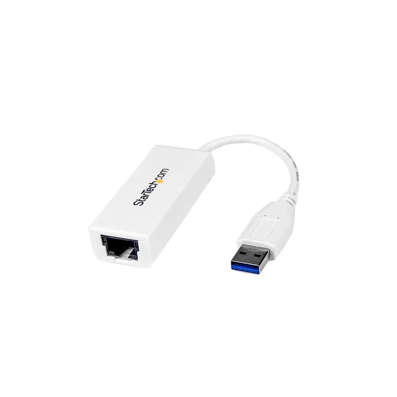 StarTech.com Adaptador Tarjeta de Red Externa NIC USB 3.0 a 1Gbps Gigabit Ethernet 1 Puerto - 1x RJ45 Hembra - 1x USBA - Adaptad