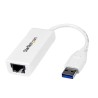 StarTech.com Adaptador Tarjeta de Red Externa NIC USB 3.0 a 1Gbps Gigabit Ethernet 1 Puerto - 1x RJ45 Hembra - 1x USBA - Adaptad