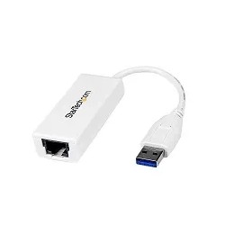 StarTech.com Adaptador Tarjeta de Red Externa NIC USB 3.0 a 1Gbps Gigabit Ethernet 1 Puerto - 1x RJ45 Hembra - 1x USBA - Adaptad