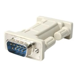 StarTech.com Adaptador de Módem Nulo Serie RS232 DB9- M/M - Adaptador de módem nulo - DB-9 (M) a DB-9 (M) - para P/N: SV1115IPEX