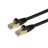 StarTech.com 4ft CAT6A Ethernet Cable, 10 Gigabit Shielded Snagless RJ45 100W PoE Patch Cord, CAT 6A 10GbE STP Network Cable w/S