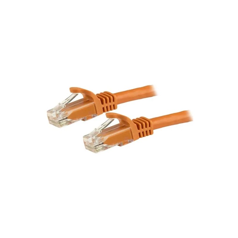 StarTech.com 3m CAT6 Ethernet Cable, 10 Gigabit Snagless RJ45 650MHz 100W PoE Patch Cord, CAT 6 10GbE UTP Network Cable w/Strain