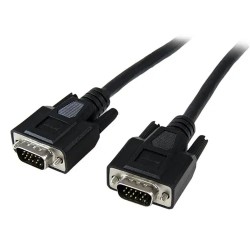 StarTech.com 35 ft Plenum-Rated Coax High Res Monitor / Projector VGA Cable - Cable VGA - HD-15 (VGA) (M) a HD-15 (VGA) (M) - 10