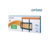 Soporte Universal Manhattan de pared para pantallas de 32" a 55", hasta 40kg, Color Negro