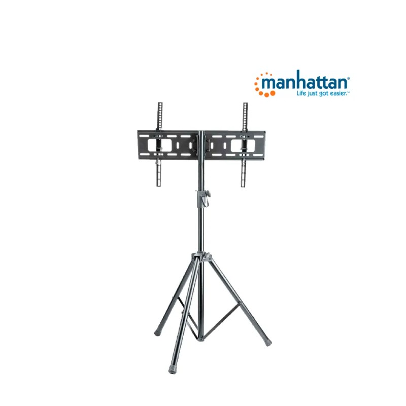 SOPORTE TV MANHATTAN C/TRIPODE 37 A 70 AJUSTE VERTICAL 461412
