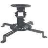 Soporte para proyector de techo Manhattan, soporta 13.5KG, rotacion 360, color negro