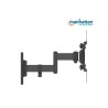 Soporte Manhattan Para TV plana de 13pulg hasta 42, Doble Articulacion, hasta 20kg, Color Negro