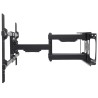 Soporte Manhattan para pantalla plana o Curvo, de 37 a 90 Pulgadas, hasta 75 kg, Ajustable, Color Negro