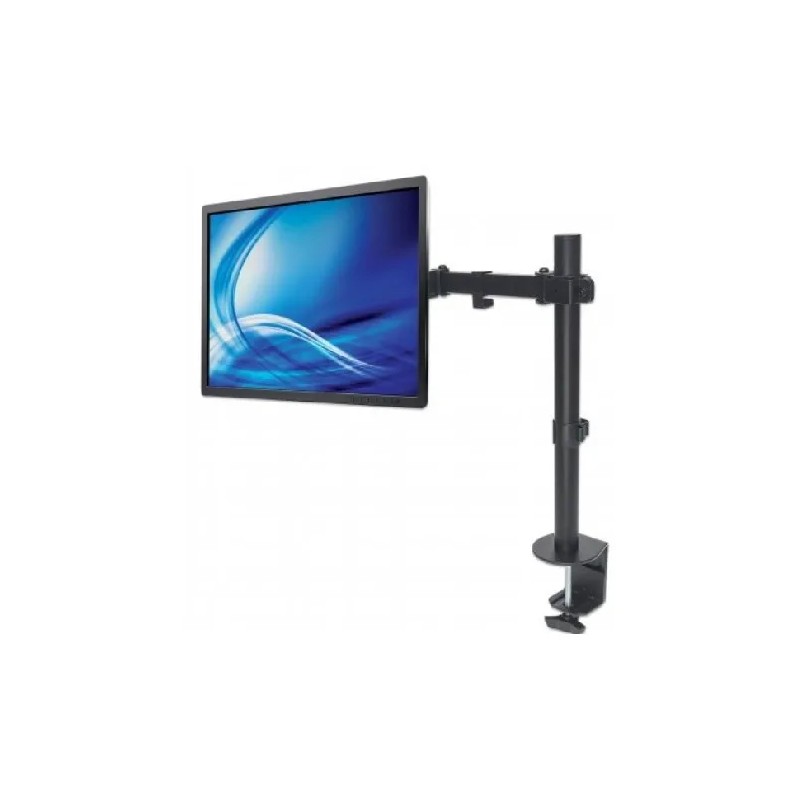 Soporte Manhattan para Monitor de 13 a 32 Pulgadas, Hasta 8 kg, Color Negro