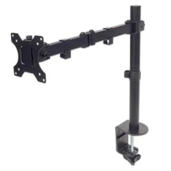 Soporte Manhattan para Monitor de 13 a 32 Pulgadas, Hasta 8 kg, Color Negro