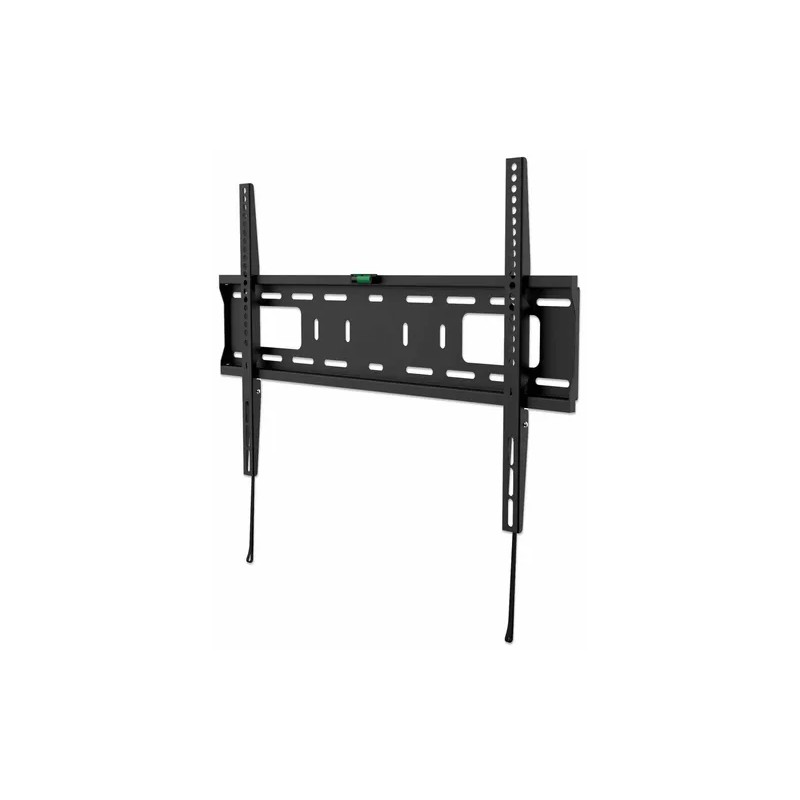 Soporte Manhattan Fijo para television de 37 a 70 Pulgadas, Hasta 50kg, ultra delgado, Color Negro