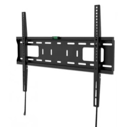 Soporte Manhattan Fijo para television de 37 a 70 Pulgadas, Hasta 50kg, ultra delgado, Color Negro