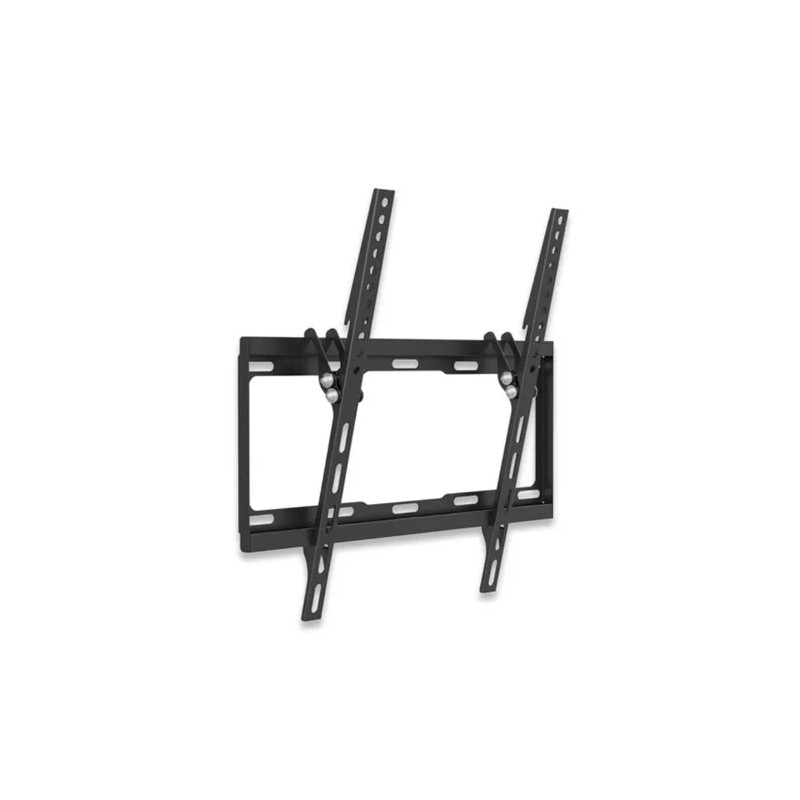 Soporte Manhattan De Pared Para Pantallas 32" a 55", inclinacion hasta 14 Grados, 35kg, Negro