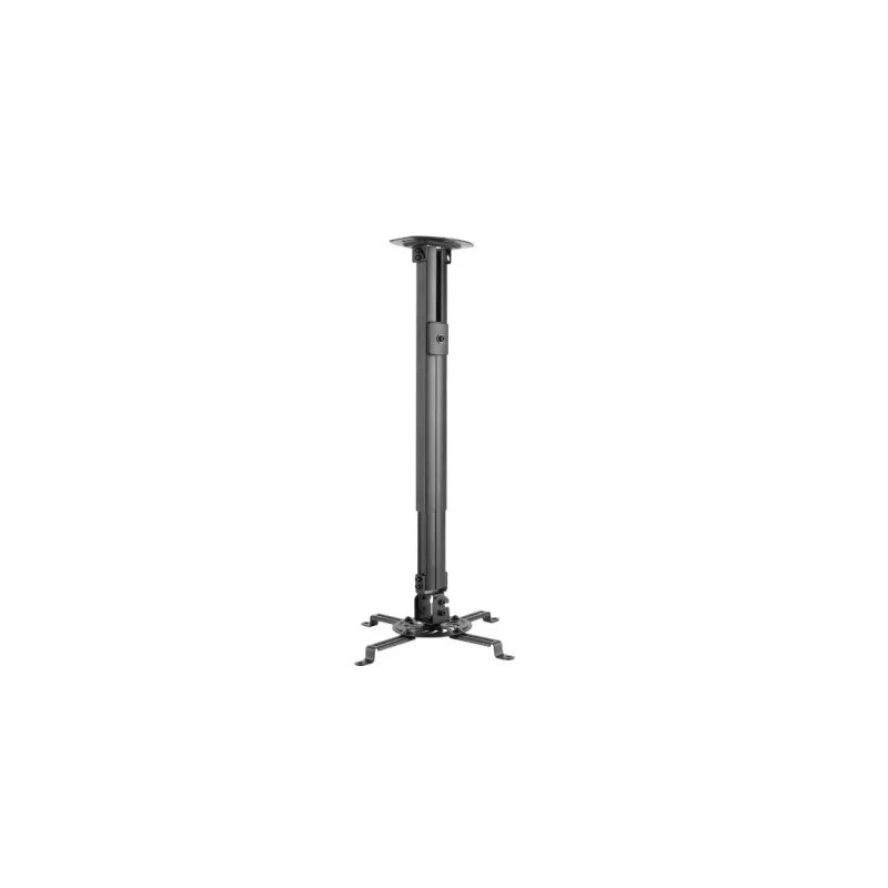 Soporte de Techo para Videoproyector Ovaltech Hasta 13.5 Kg Negro