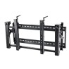 Soporte de Pared Inclinable Manhattan para Pantalla 45 Hasta 70 Pulgadas Hasta 70Kg Negro
