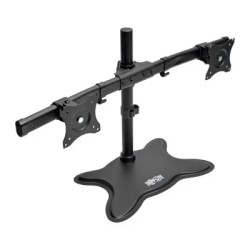 Soporte de Escritorio Tripp Lite para 2 Monitores 13 Pulgadas-27 Pulgadas Max. 12Kgs Negro