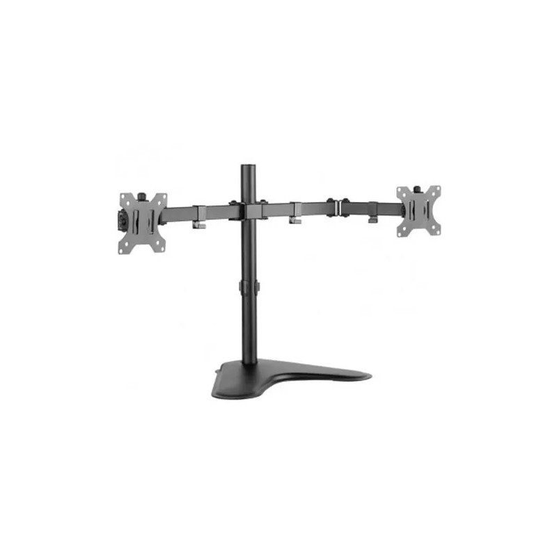 Soporte de Escritorio Ovaltech para 2 Monitores 13 Hasta 32 Pulgadas 8Kg Negro